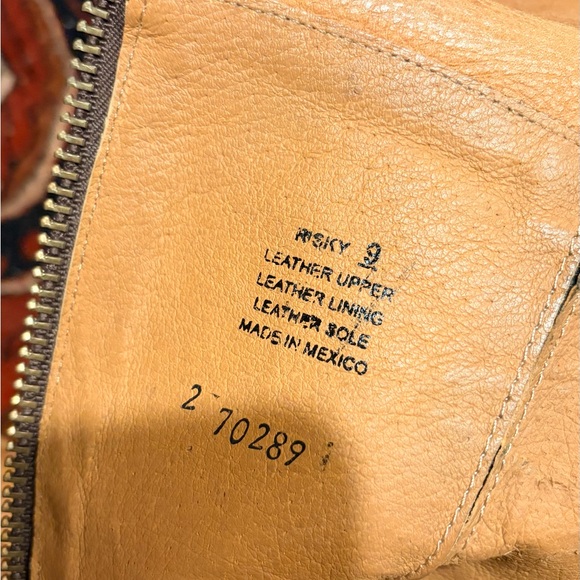 Free Bird Risky Tan Leather Boots - Picture 6 of 6